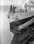 HMS Viscount - broken nose!