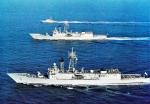 HMAS ADELAIDE FFG 01 and HMAS CANBERRA FFG 02