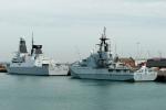 HMS DUNCAN and HMS TYNE