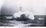 HMS SCIMITAR  in heavy weather