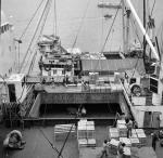 Cargo work on Lamma island