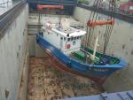 Loading of fishing boats