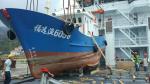 Loading of fishing boats