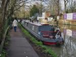 Canal Boats on the River Lea