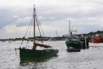Cockle boats on Leigh Creek: