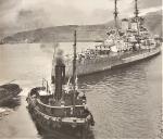 HMS Anson final voyage.