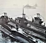 RN Subs with depot ship.