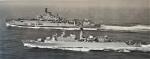 Ark Royal with Devonshire