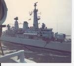 Chilean frigate