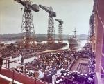 HMS SCYLLA F71 Devonport 1968.
