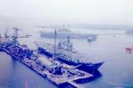 HMS HERMES and HMS ARK ROYAL, Devonport.