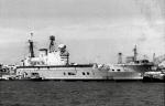 HMS EAGLE R05 at Devonport.