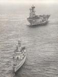 HMS ARK ROYAL R09 Towed.