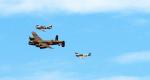 Lancaster, Spitfire and Hurricane