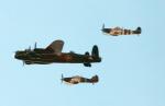 Lancaster, Spitfire and Hurricane